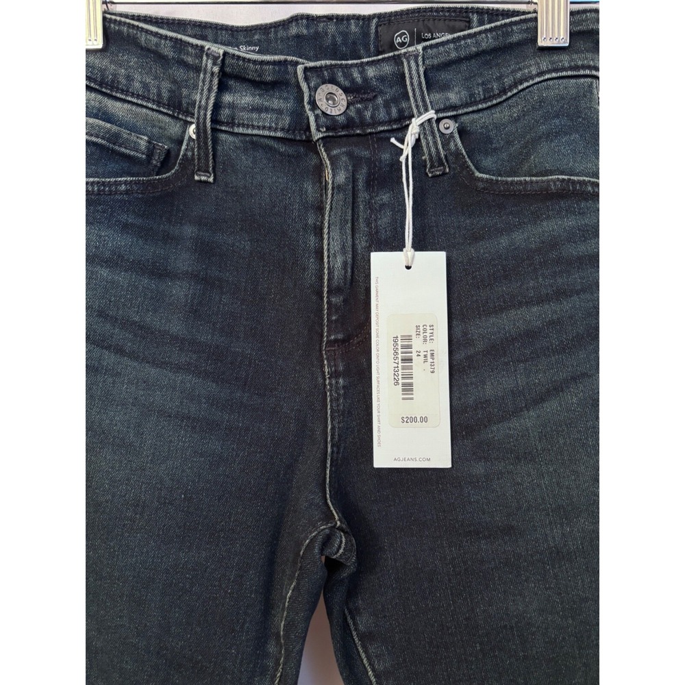 Ag Jeans‎ NWT New Farrah High-Rise Skinny Leg Jean Women's Blue 24